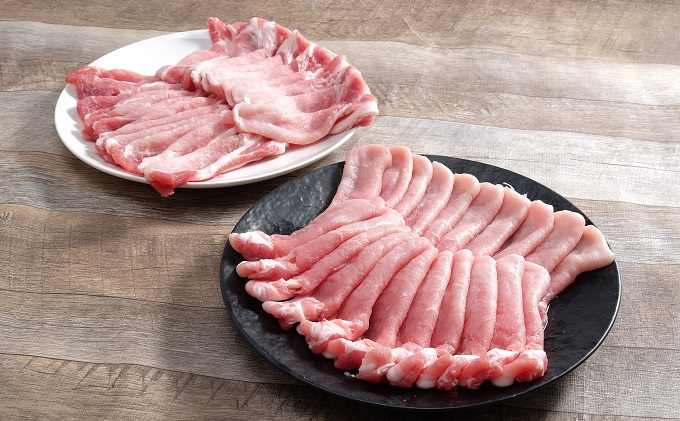 富山県射水市のふるさと納税 とやまポーク ロースうす切り 600g×2P 豚肉 豚ロース 肉 お肉 ロース 豚