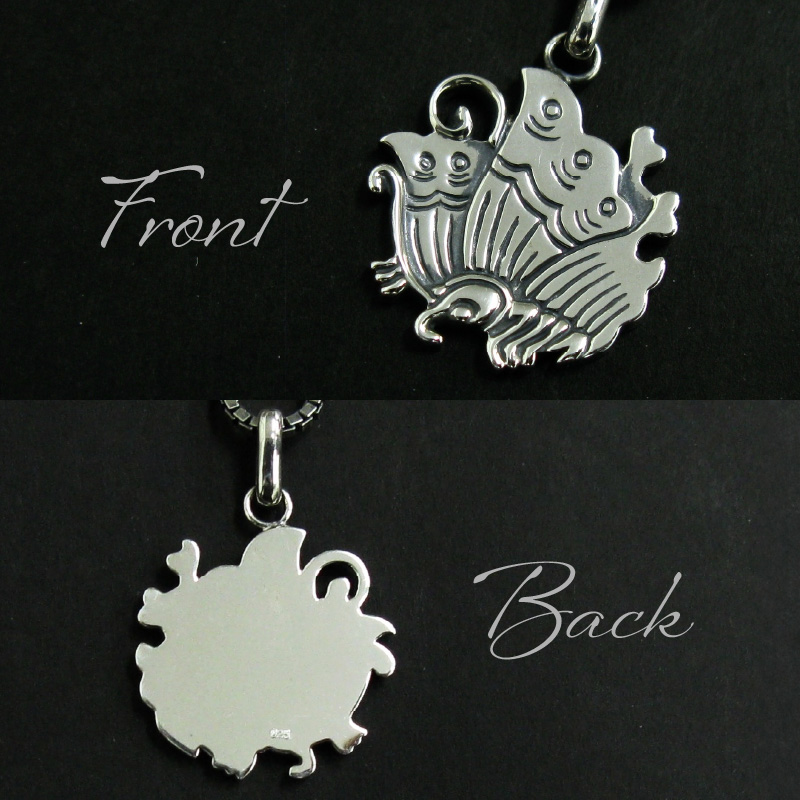 SV揚羽蝶家紋ペンダントネックレス[016K27] / 愛知県小牧市 | セゾンの