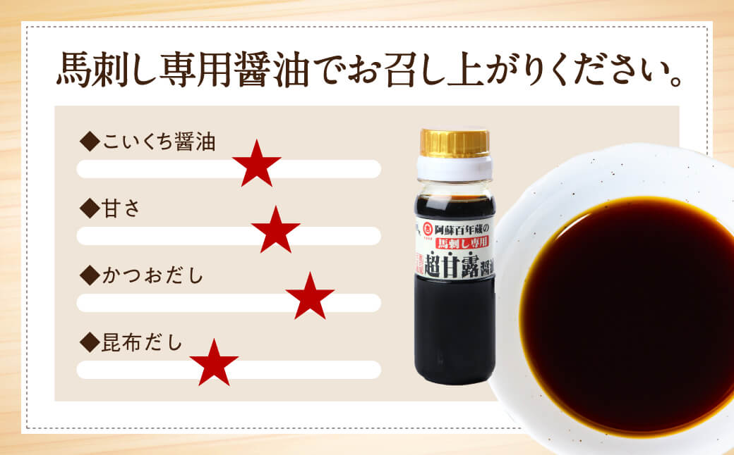 熊本県八代市のふるさと納税 熊本馬刺し 高級赤身 霜降り たてがみ など5種を贅沢に楽しむセットに馬刺しユッケ付き