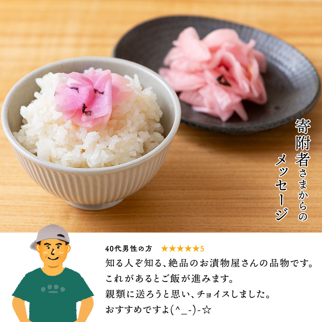 季節の漬物10種セット（大袋8種・小袋2種） 桜漬 鉄砲漬け 古漬 甘楽 
