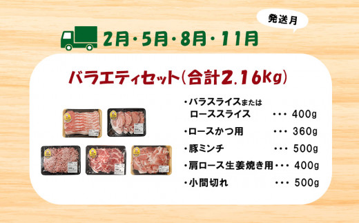 宮崎県えびの市のふるさと納税 【12ヶ月定期便】豚肉 えびの市発(彩）いもこ豚 12ヶ月あれこれ届く【合計25.44kg】ぶたにく ブタ肉 定期便セット 鍋用セット バラエティセット 鉄板焼きセット 切り落とし ロース バラ モモ 肩ロース スライス 焼肉 冷凍 送料無料 薄切り 小分け