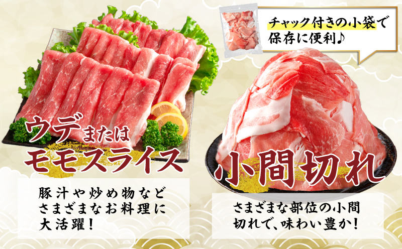 宮崎県日南市のふるさと納税 【令和7年2月配送】数量限定 豚肉 6種 盛り合わせ セット 合計4.1kg 豚 小分け 豚バラ 豚ロース 豚こま 国産 食品 人気 おかず 焼肉 しゃぶしゃぶ 豚丼 食べ比べ 料理に大活躍 使い勝手抜群 選べる配送月 ミヤチク 送料無料_CA51-24-02