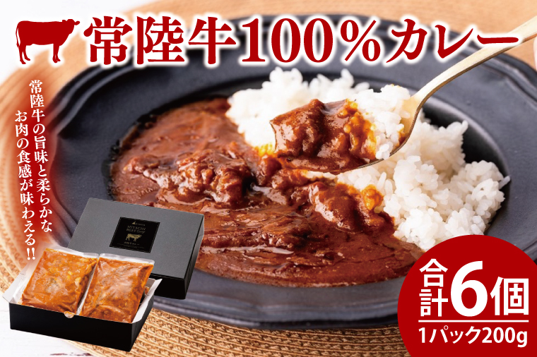 AP-13　常陸牛100％カレー 200g×6個