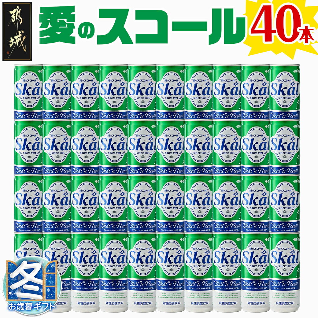 [お歳暮]『愛』を込めて・・・愛のスコール250ml×40本(2ケース)_12-2301-WG