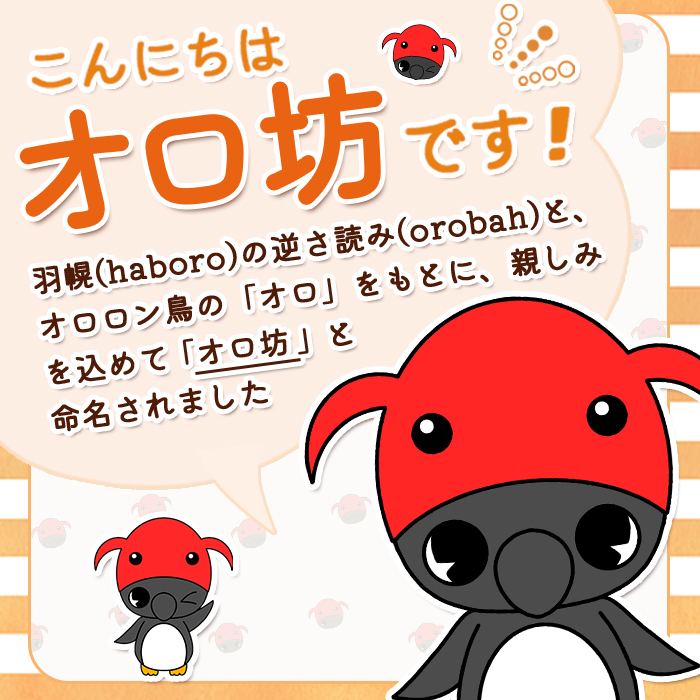 北海道羽幌町のふるさと納税 【ゆるキャラグッズ】『オロ坊』のオロロン帳【21001】