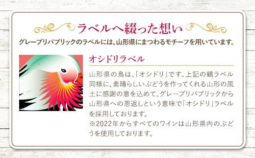 山形県南陽市のふるさと納税 バラ色ワイン 750ml × 2本セット 『(株)グレープリパブリック』 微発砲ワイン ロゼワイン 山形県 南陽市 [1725]