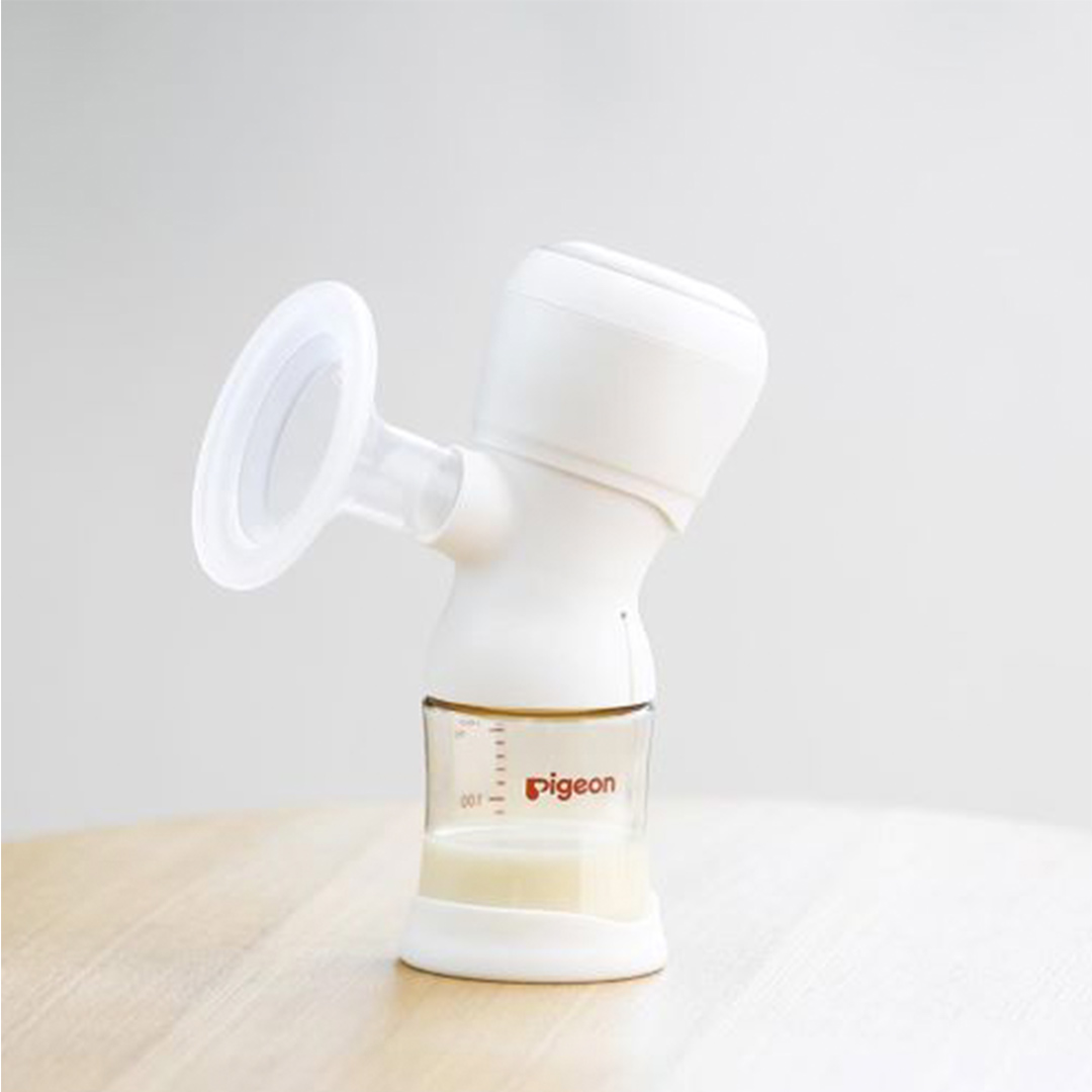 さく乳器 母乳アシスト 電動Handy Fit コードレス ピジョン 】 母乳アシスト さく乳器 電動 handy fit+（ハンディ