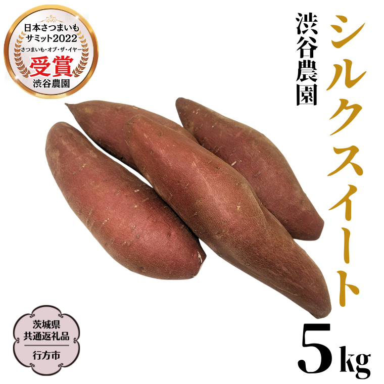 シルクスイート 約5kg 【茨城県共通返礼品／行方市】 2024年11月