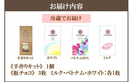 福岡県飯塚市のふるさと納税 カカオ研究所 チョコレート製作＆味比べセット【A9-015】