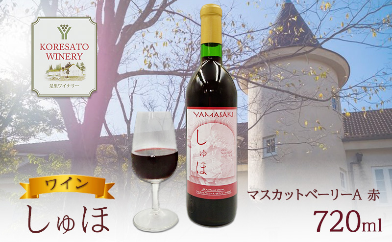山梨 韮崎　赤ワイン マスカット・ベーリーA 720ml 楽天市場】＼割引クーポン配布／韮崎ワインマスカットベーリーA