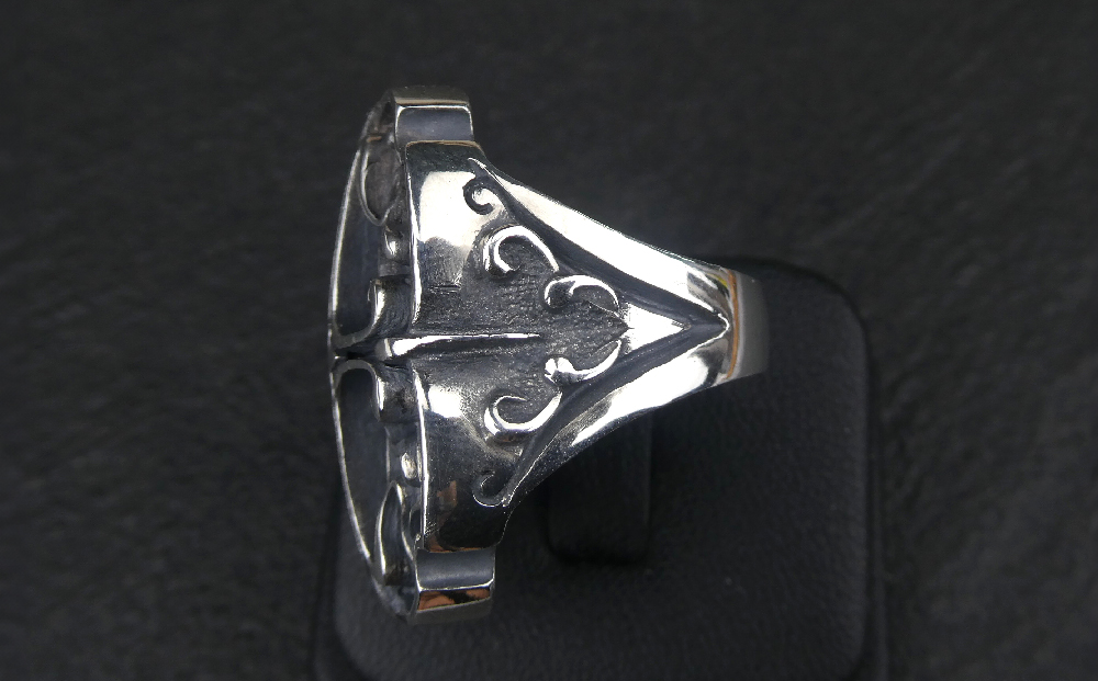 Oval cross ring オーバル クロス リング ｜ リング 指輪 シルバー