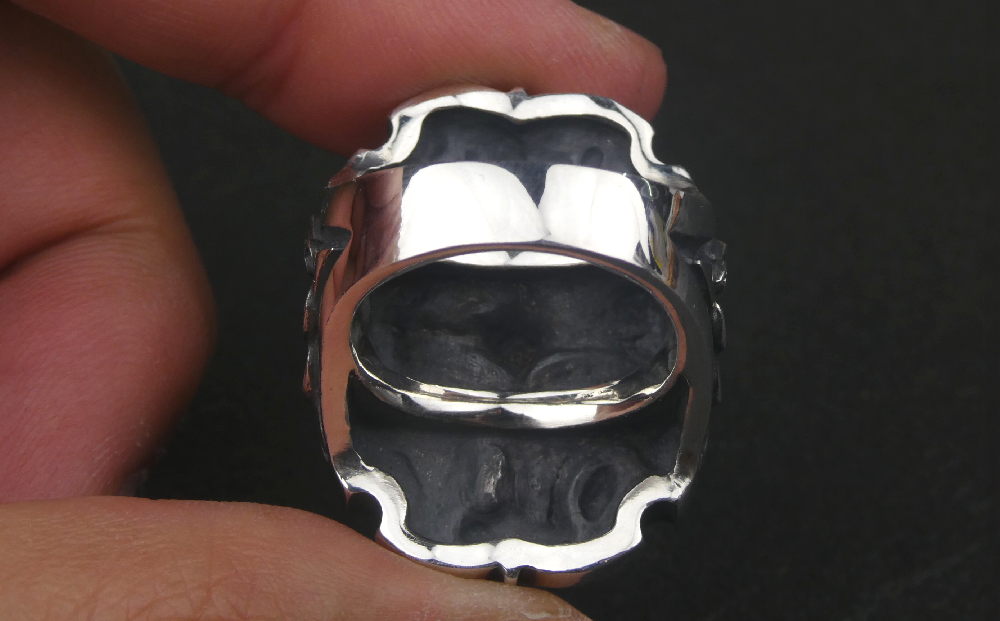 Oval cross ring オーバル クロス リング ｜ リング 指輪 シルバー