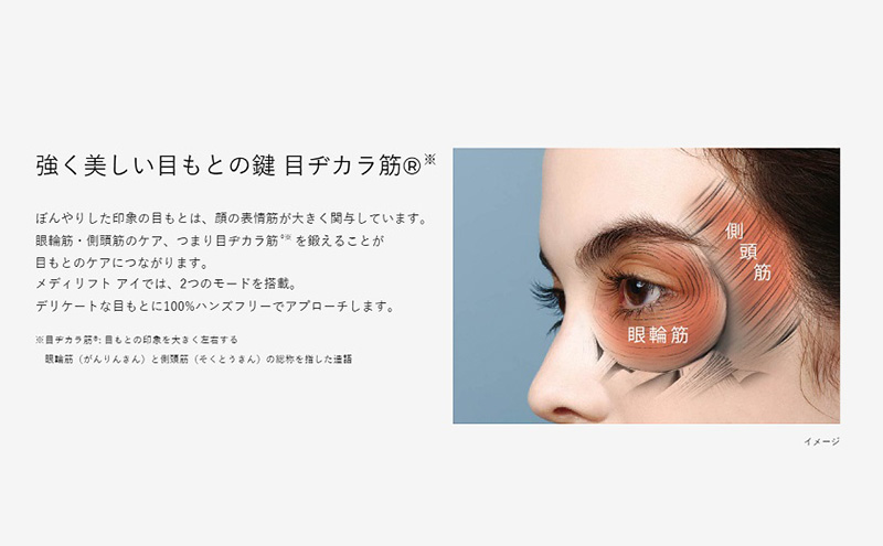 ヤーマン ウェアラブルEMS美顔器 メディリフト アイ MEDI LIFT EYE EPE-10BB YA-MAN 目もと マスク スキンケア 多機能  美顔器 毛穴 フェイシャル EMS 美容家電|株式会社シティライフ