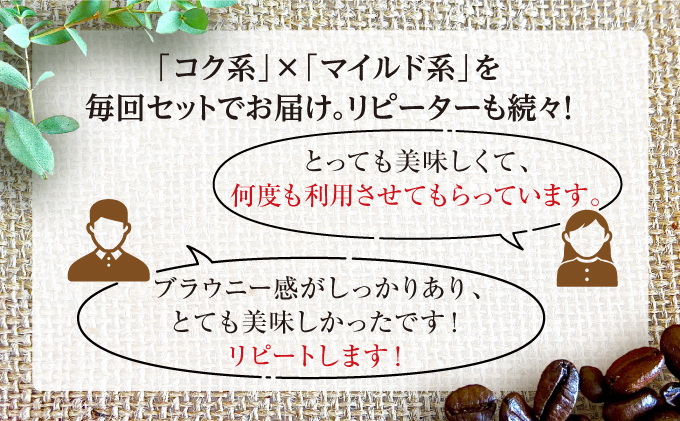 兵庫県芦屋市のふるさと納税 【6か月定期便】世界流通量上位5％スペシャルティコーヒー【豆】