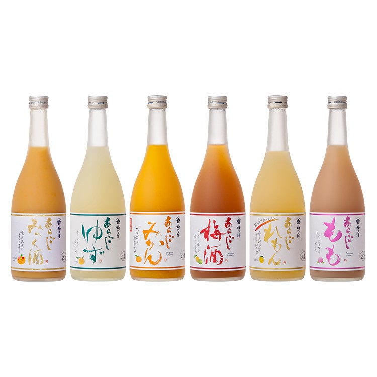 Amazon.co.jp: 奈良県 梅乃宿酒造 6種の飲み比べ セット 720ml×6