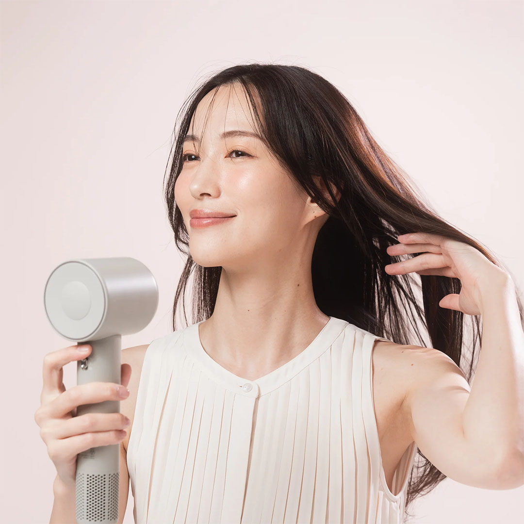 茨城県つくばみらい市のふるさと納税 LINKA エアリーブロウ リンカ 美容 ドライヤー ヘアケア 髪　エステ [EV08-NT]