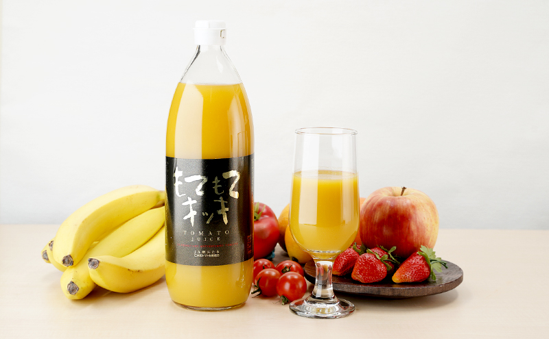 北海道仁木町のふるさと納税 JA新おたるの『もてもてキッキ』と『もてもてネ』の6本セット 1000ml×6本 果汁飲料 野菜飲料 トマトジュース 1 高糖度 甘味 濃厚 美味しい 酸味 子供 大好評 [JA新おたる]