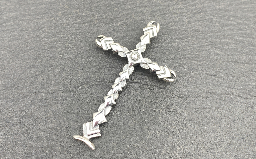 Mechanical cross pendant メカニカル クロス ペンダント ｜ シルバー