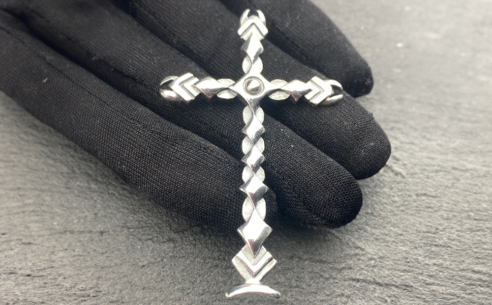 Mechanical cross pendant メカニカル クロス ペンダント ｜ シルバー