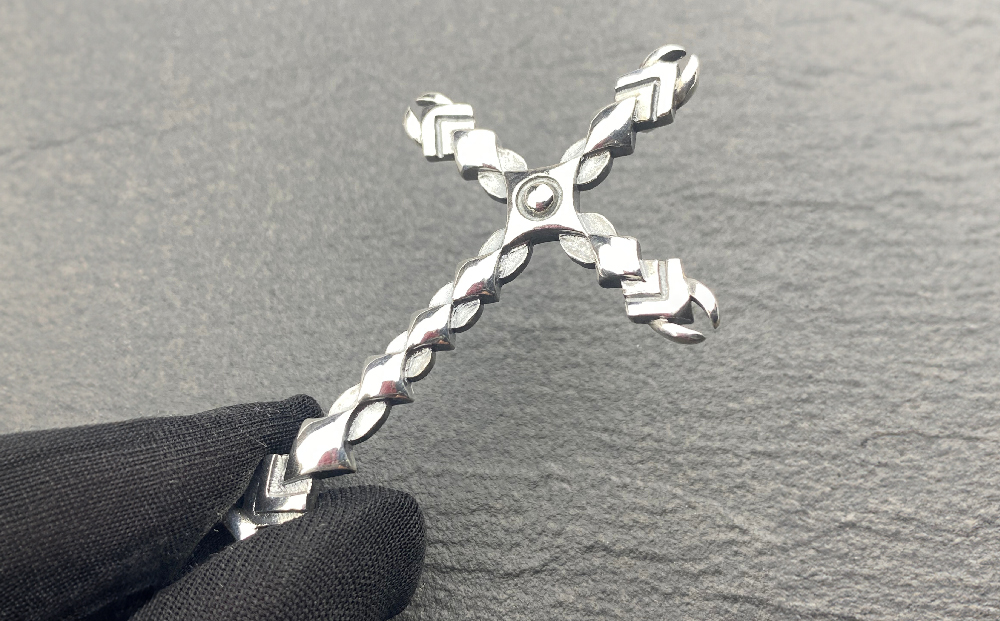 Mechanical cross pendant メカニカル クロス ペンダント ｜ シルバー