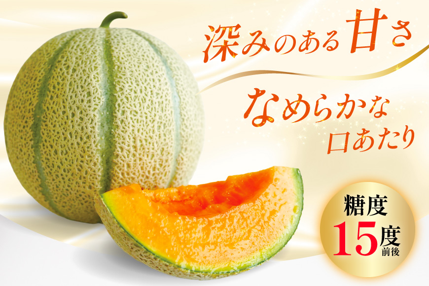 CF108【令和7年度出荷分】マルセイユメロン～島原風香～（4L×2玉