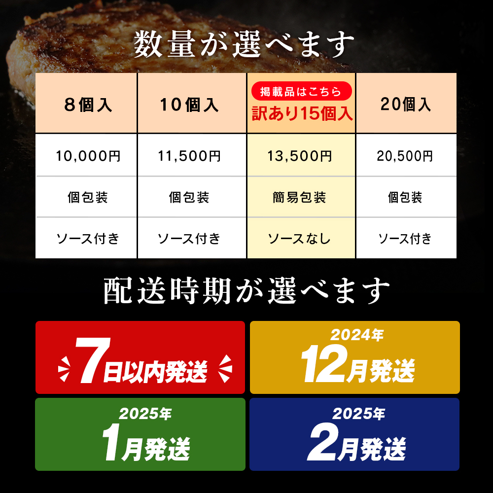 北海道白老町のふるさと納税 ★大容量！合計1.65kg！★訳あり・牛の里ビーフハンバーグ(110ｇ5枚入）×3
