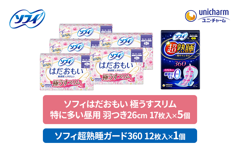 月夜のお出かけ　なのは　SR 4枚セット ソフィ 超熟睡ガード 特に多い夜用 羽つき | マツキヨココカラ