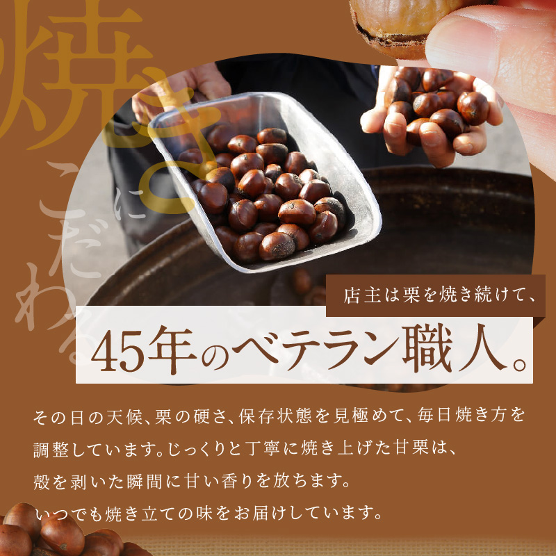 この道40年の職人が焼く、やさしい甘みたっっっぷり！「天津甘栗」1.6kg H045-032 / 愛知県碧南市 | セゾンのふるさと納税