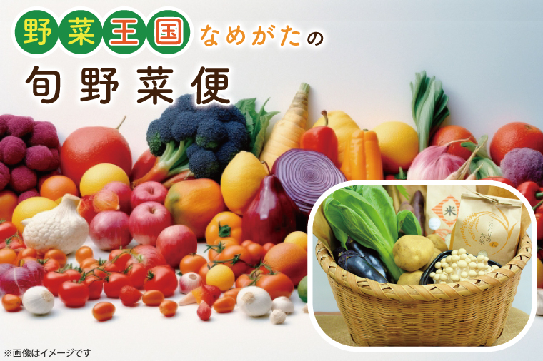 茨城県行方市のふるさと納税 CU-135　野菜王国なめがたの旬野菜便（米入り）