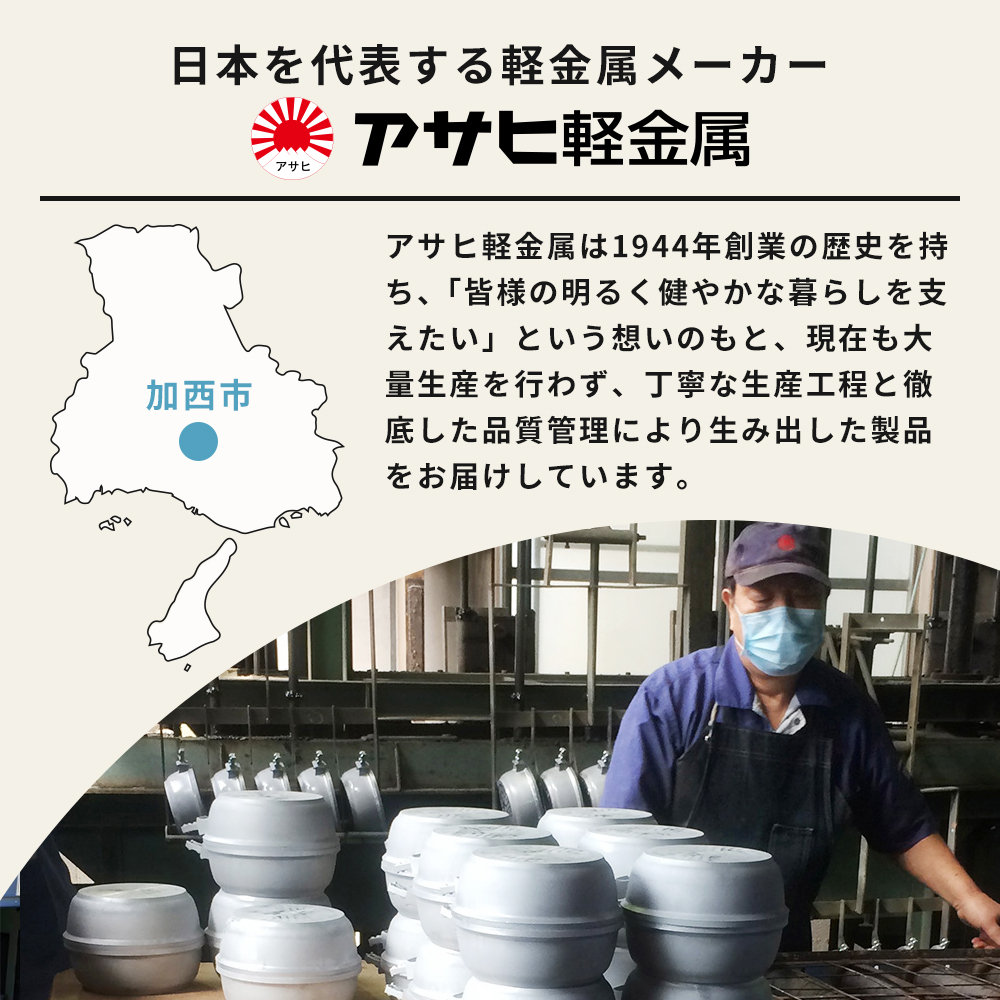 ワイドオーブン S・L セット ] ガラス蓋付き 無水鍋 フライパン