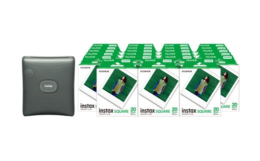 スマホプリンターinstax™“チェキ”スクエアセット」instax