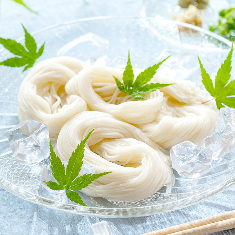 香川県土庄町のふるさと納税 小豆島手延素麺 島の光  特級品黒帯 1袋250g(50g×5束) 6袋 紙箱