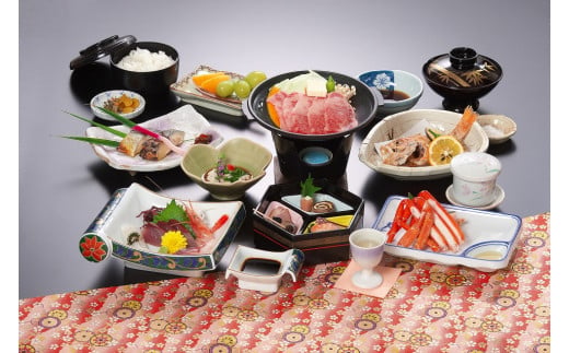 竹葉 「海鮮会席」源泉かけ流し温泉付(2名様)[食事券 温泉]