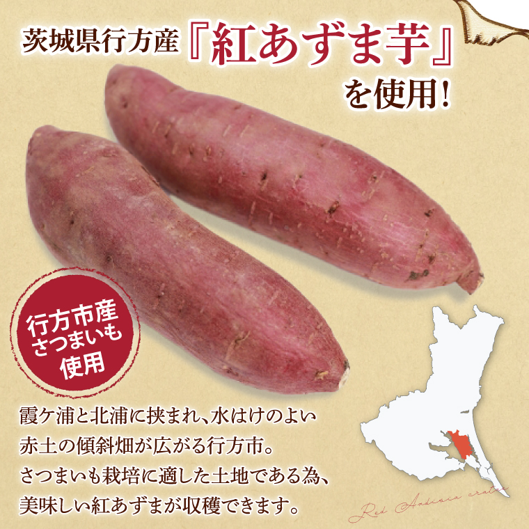茨城県行方市のふるさと納税 CU-3-1 【なめがたさんちの】スイートポテト（5個入2箱）
