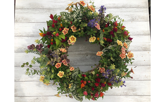 ハンギングリース寄せ植え 季節のおまかせ 静岡県藤枝市 ふるさと納税サイト ふるさとプレミアム