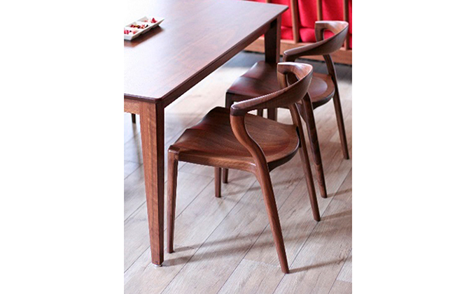 起立木工 KAMUI（カムイ）チェア ブラックウォールナット/ウレタン塗装