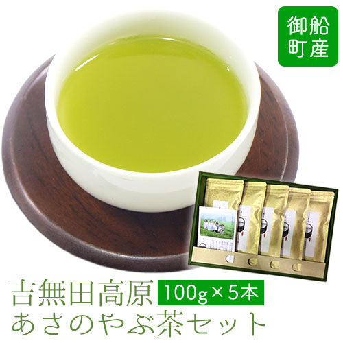 吉無田高原あさのやぶ茶セット(100g×5本入り) お茶乃のぐち [30日以内に出荷予定(土日祝除く)] 熊本県御船町