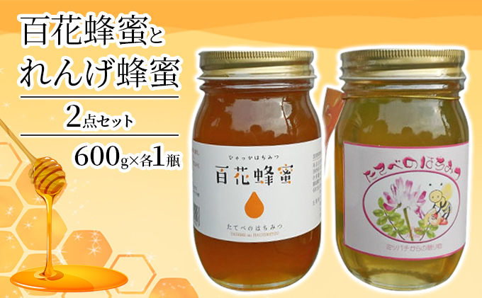 れんげ蜂蜜＞と＜百花蜂蜜＞の2点セット / 岡山県玉野市 | セゾンのふるさと納税