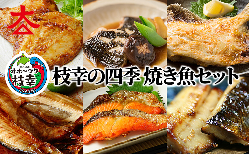 北海道枝幸町のふるさと納税 枝幸の四季 焼き魚セット