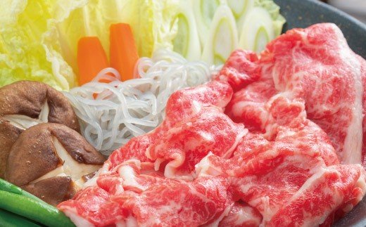 長崎県島原市のふるさと納税 BD156 長崎県産牛すき焼き肉 900g