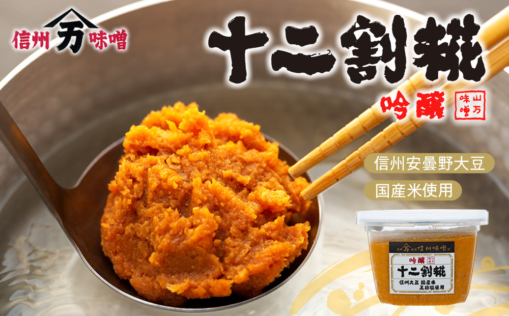 長野県箕輪町のふるさと納税 味噌 セット 詰め合わせ 蔵出し 生みそ 山万最高級味噌 セット みそ ミソ 最高級 国産 長野県産 信州産 コク 発芽玄米 十二割糀 大人気 おすすめ