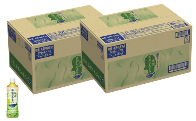 綾鷹 茶葉のあまみ PET 525ml　24本×2ケース|コカ・コーラ　ボトラーズジャパン株式会社