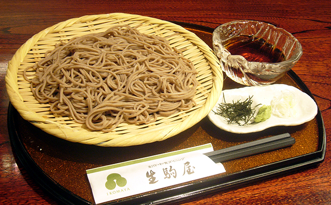 香川県土庄町のふるさと納税 粋なオリーブ蕎麦です。