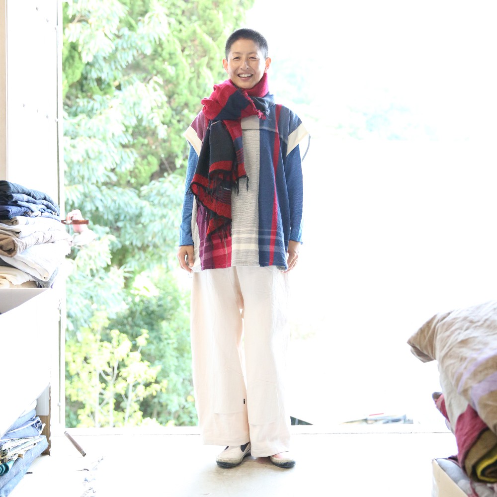 tamaki niime BIG roots shawl【イッテンモノ】 tamaki niime・イッテンモノ】wool roots shawl BIG ～まず一枚、秋冬