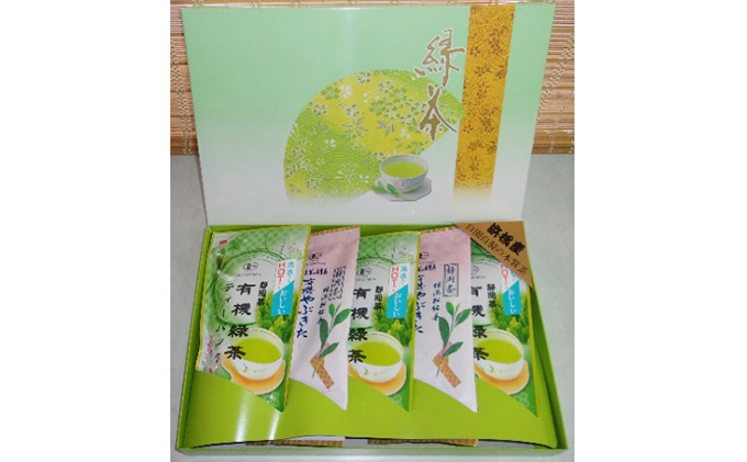 静岡県浜松市のふるさと納税 浜松産　有機やぶきた・緑茶ティーパックセット