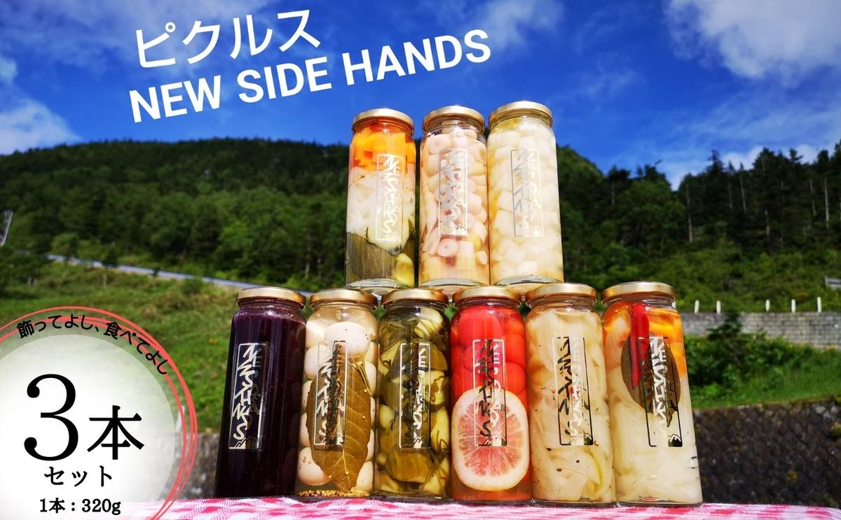 NEW SIDE HANDS ピクルス（S）3本入