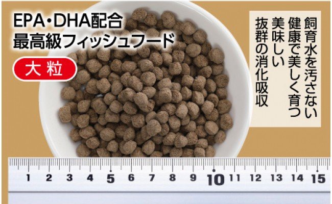 錦鯉貴族 F 1kg 浮遊性 最高級 フィッシュフード Epa Dha配合 大粒 魚 餌 餌 えさ エサ 観賞魚 餌やり 水槽 熱帯魚 観賞魚 飼育 生体 アクアリウム あくありうむ 高知県芸西村 セゾンのふるさと納税