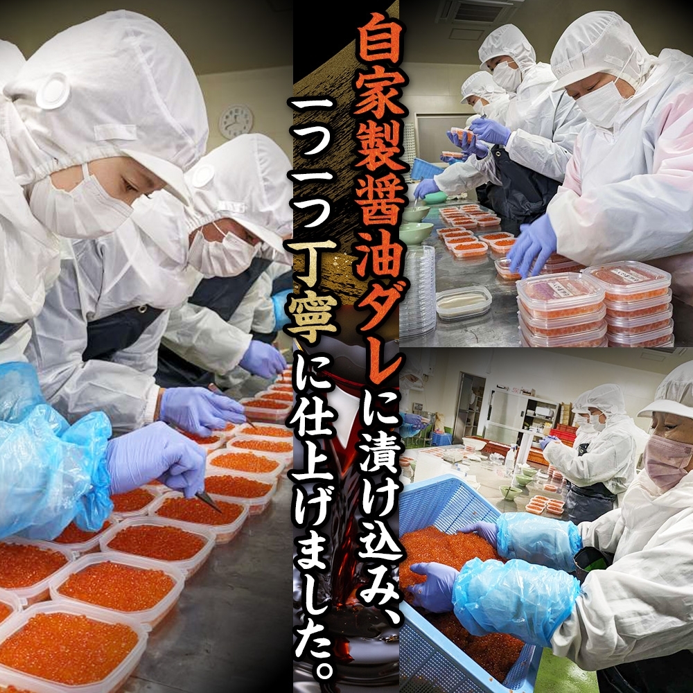 1982. いくら醤油漬け 250g いくら イクラ 魚卵 魚介 海鮮 送料無料 北海道 弟子屈町|加藤水産