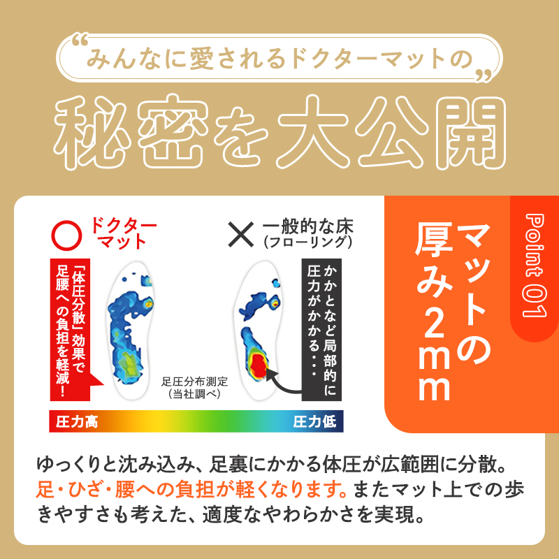 ドクターマット L ブラウン アサヒ軽金属 アサヒ 107cm 183cm