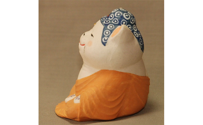 奈良県王寺町のふるさと納税 招き猫　ルシャニャ　小